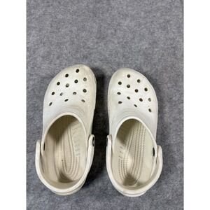 White Crocs Kids J4